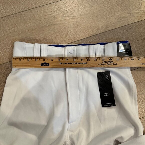 MIZUNO MVP SHORT PANT WHITE NEW MEDIUM BASEBALL SOFTBALL - Picture 4 of 7